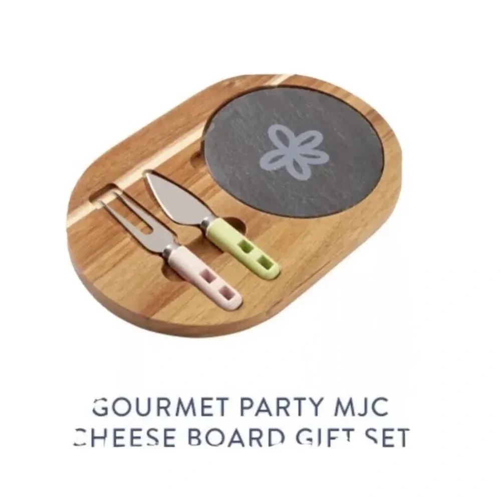 Matilda Jane Womens Gourmet Party Cheese‎ Board Gift Set Jane exclusive New